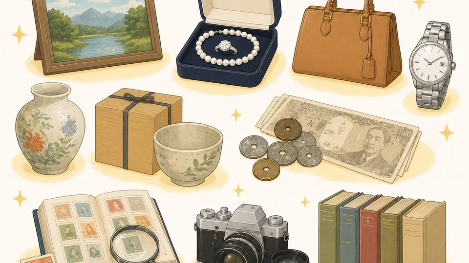 捨てる前に確認したい、価値が出やすい品10選
